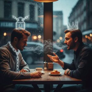 Amigo tóxico falando dele mesmo o tempo todo no bar