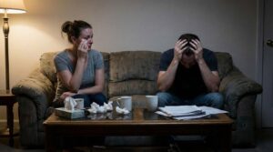 Terapia de casal para marido e mulher que se recuperam da traição