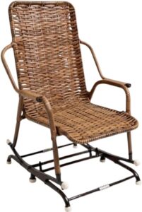 Cadeiras balanço com fibra