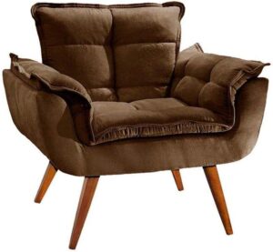 Cadeiras pés palito para leitura