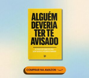 Botão de compra par ao livro alguem deveria ter te avisado