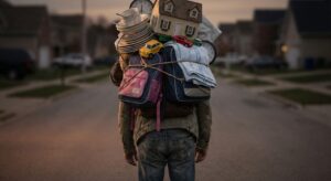 Carregar a família nas costas