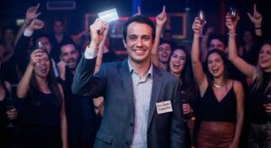 Rei do Camarate bancando a festa e todo mundo feliz